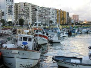 Puerto pesquero de Algeciras 