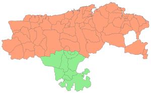      Partido del Bastón de Laredo(provincia de Cantabria)
     Merindad de Campoo(provincia de Toro)