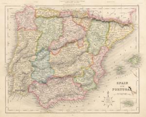 División territorial española de Floridablanca en 1841