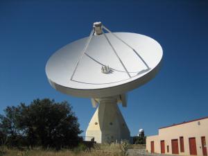 Radiotelescopio ARIES XXI del Centro Astronómico de Yebes, en la provincia de Guadalajara 