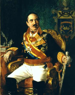 Baldomero Espartero, líder militar liberal, presidente del Consejo de Ministros y Regente del Reino