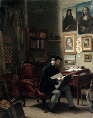 Antonio Gisbert, prominente pintor decimonónico español