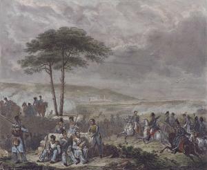 La batalla de Elviña tuvo lugar en La Coruña el 16 de enero de 1809, durante la Guerra de Independencia 