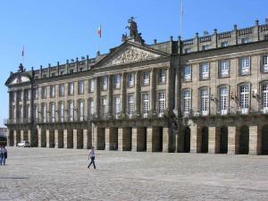 El Palacio de Rajoy es la sede oficial de la presidencia de la Junta de Galicia y del ayuntamiento de Santiago 