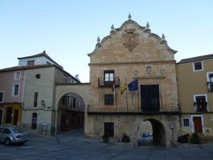 Casa consistorial de Chinchilla de Montearagón en la plaza de La Mancha