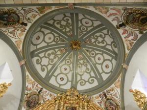 Detalle de la Capilla de Nuestra Señora del Espino, iglesia de Santiago.
