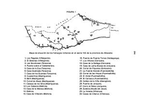 Yacimientos romanos en La Manchuela de Albacete.