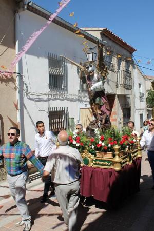 Procesión de San Miguel Arcángel en Peñascosa.