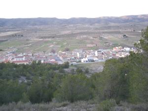 Vista de Cañada desde la Sierra de Sanmayor.