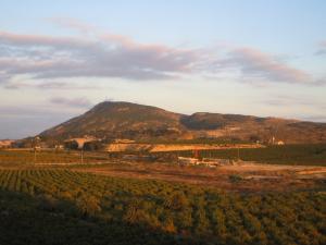 Sierra de Hurchillo vista desde Los Saladares, Desamparados