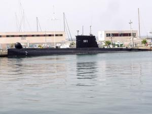 El submarino Delfín (S-61), preservado como buque museo 