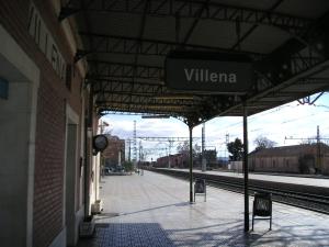 Estación de Villena.