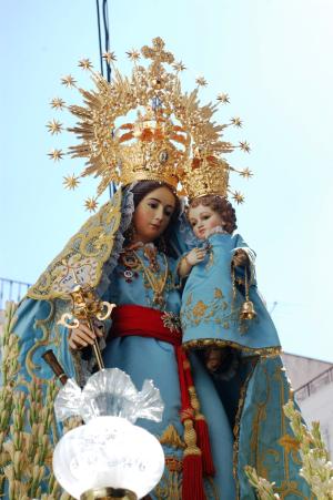 Virgen del Socorro. Patrona de Tíjola