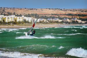 Windsurfing at Almerimar 