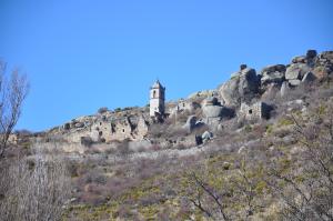 Imagen del monasterio del Risco en Amavida.