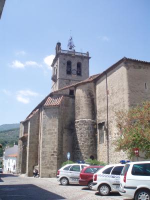 Vista exterior de la iglesia de Nuestra Señora de la Asunción.