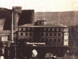Fábrica de harinas, anterior Real Fábrica de Algodón, en el siglo XIX