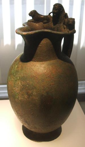 El jarro de Valdegamas, datado en el siglo VI a. C., se halló cerca de Don Benito. Se encuentra en el Museo Arqueológico Nacional