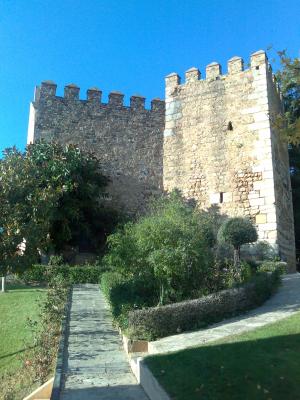 Vista del castillo de Jerez de los Caballeros