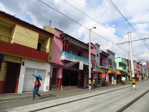 Casas en la avenida Ayacucho