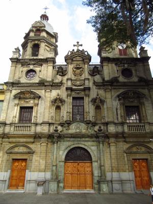La Iglesia de San Ignacio, construida a principios del siglo XIX.