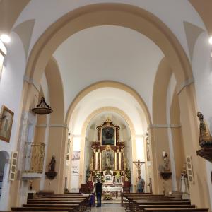 Interior de la iglesia parroquial de la Purísima Concepción, Torremejía.