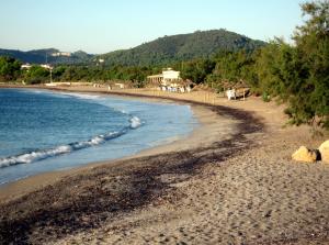 Vista de la playa de sa Marjal, en Son Servera