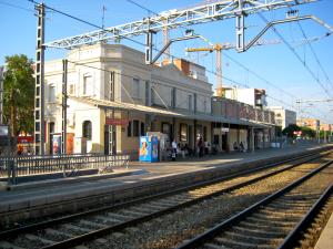 Estación de Castelldefels.