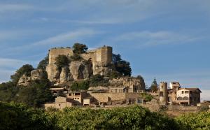 Vista del castillo de Granera