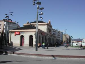 Estación del Norte de Tarrasa, ubicada en el paseo Veintidós de Julio