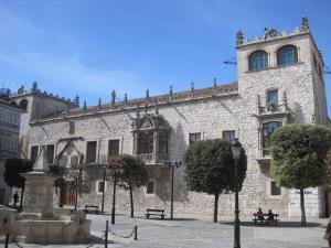 palacio de los Condestables, situado en la plaza de la Libertad, antigua plaza del Mercado Mayor 