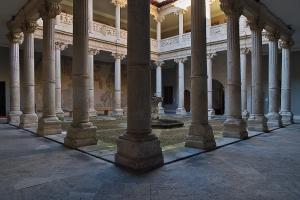 Patio interior del Museo de Burgos, de estilo renacentista