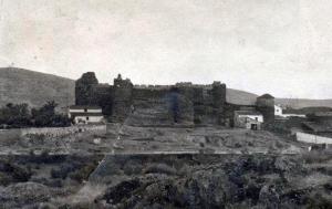 Alcázar de Plasencia antes de su demolición en 1941