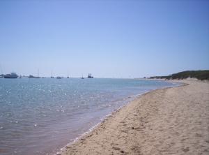 Playa de Sancti Petri.