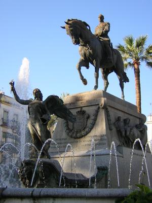Monumento a Miguel Primo de Rivera, obra de Mariano Benlliure 