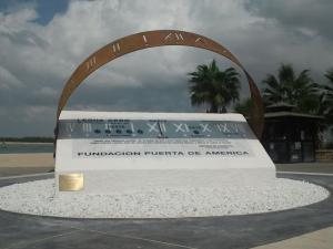 Monumento Legua Cero en conmemoración de la primera circunnavegación mundial. Inaugurado en 2011 dentro del programa de actos Sanlúcar de Barrameda 2019-2022 