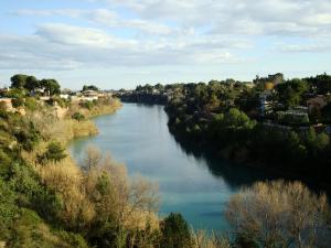 El río Mijares en Villarreal