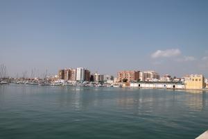 Vista parcial del puerto de Vinaroz