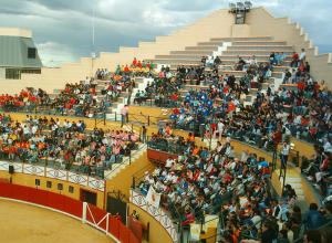 Concurso de peñas en la plaza de toros de Bolaños
