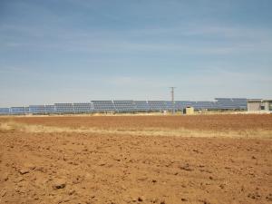Parque solar fotovoltaico PV Eruela.