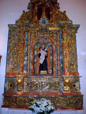 Retablo de San Antonio de Lisboa y la Virgen del Pilar
