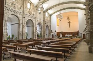 Interior de la Iglesia de Santiago el Mayor de Belálcazar