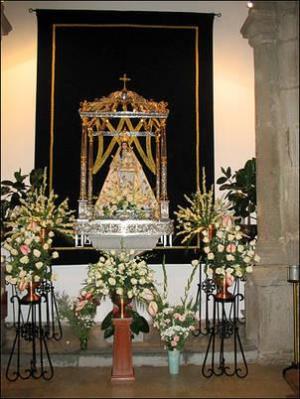 Nuestra Señora de Gracia de Alcantarilla, patrona de Belalcázar. Parroquia de Santiago el Mayor de Belalcázar, Córdoba.