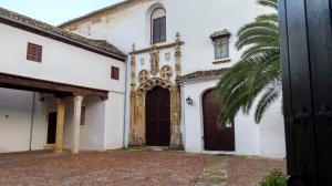 Imagen de la portada del Convento de Santa Clara de Montilla, declarado Bien de Interés Cultural.
