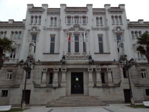 Palacio de Justicia, sede del Tribunal Superior de Justicia de Galicia 