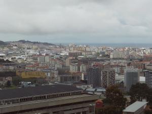 Vista de Coruña desde La Zapateira.