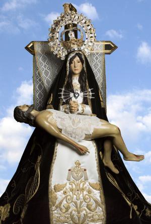 Virgen de las Angustias coronada en 2016