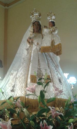 Virgen de la Fuen María, patrona del pueblo