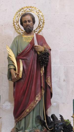 San Bartolomé, patrón de Vellisca.