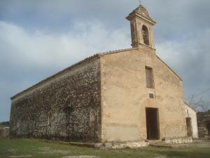 Panorámica de la ermita del Santísimo Cristo de la Agonía del municipio de Cabanes.